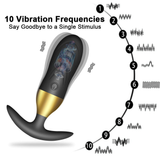 Unisex Anal Plug Vibrator / Adult Remote Control Butt Plug / Anal Dildo Toy - EVE's SECRETS