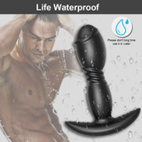 Unisex Anal Vibrator with Remote Control / Dual Thrusting Dildo Vibrator / Adult Sex Toy - EVE's SECRETS