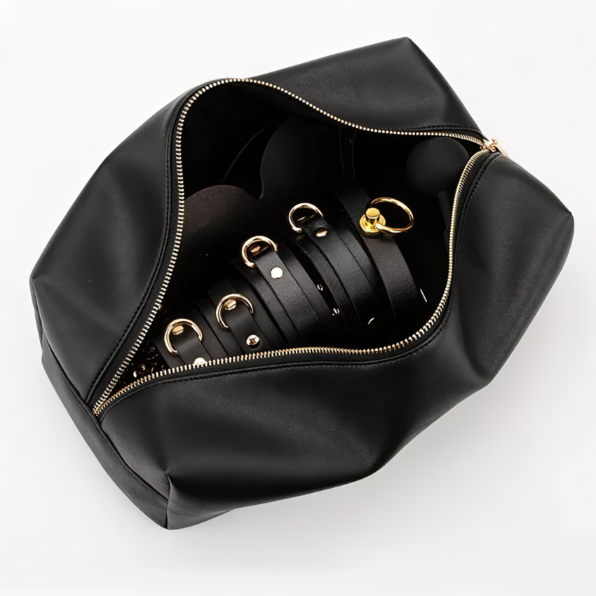 Unisex BDSM Toys / Genuine Leather Sex Games Kits / Erotic 12 PC Set For Your Enjoy - EVE's SECRETS