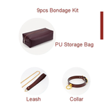 Unisex BDSM Toys / Genuine Leather Sex Games Kits / Erotic 12 PC Set For Your Enjoy - EVE's SECRETS