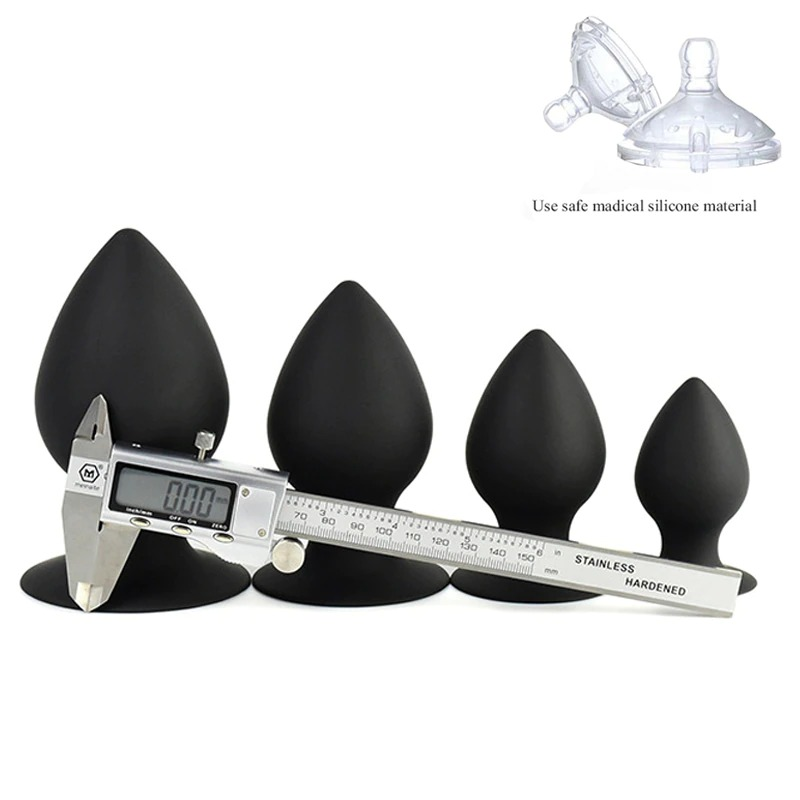 Unisex Big Anal Sex Toys for Adult / Large Erotic Anal Butt Plug - EVE's SECRETS
