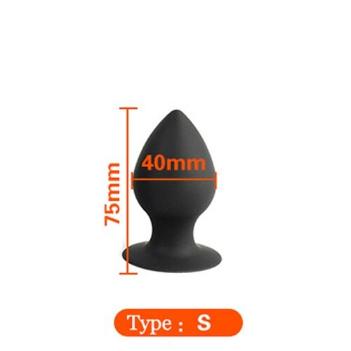 Unisex Big Anal Sex Toys for Adult / Large Erotic Anal Butt Plug - EVE's SECRETS