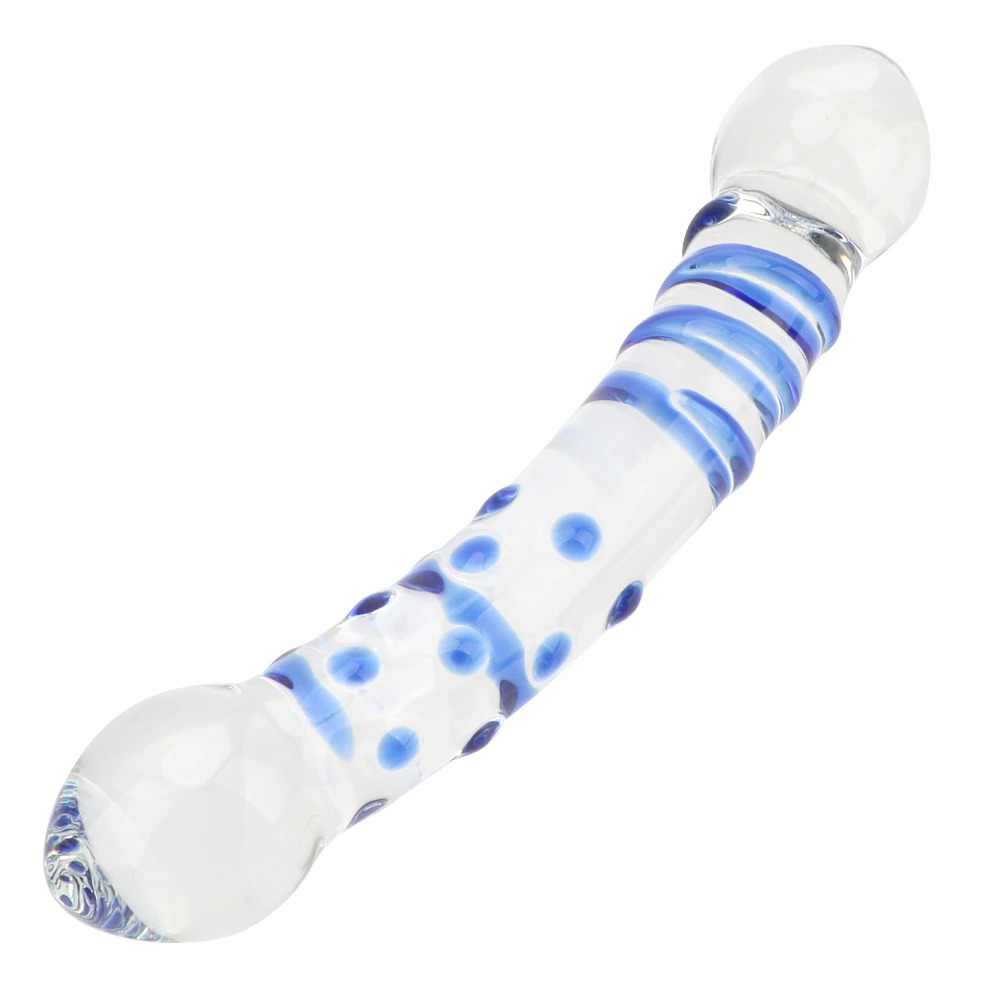 Unisex Glass Dildo Masturbator / Adult Crystal Fake Penis / Glass Anal Sex Toy - EVE's SECRETS