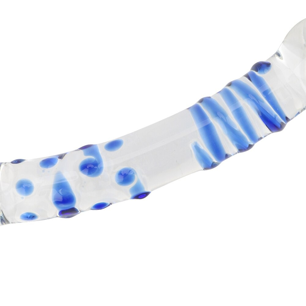 Unisex Glass Dildo Masturbator / Adult Crystal Fake Penis / Glass Anal Sex Toy - EVE's SECRETS