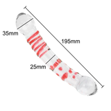 Unisex Glass Dildo Masturbator / Adult Crystal Fake Penis / Glass Anal Sex Toy - EVE's SECRETS
