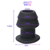Unisex Hollow Anal Plug / Adult Large Butt Plug / Medical Silicone Anal Sex Toy - EVE's SECRETS