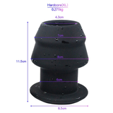 Unisex Hollow Anal Plug / Adult Large Butt Plug / Medical Silicone Anal Sex Toy - EVE's SECRETS