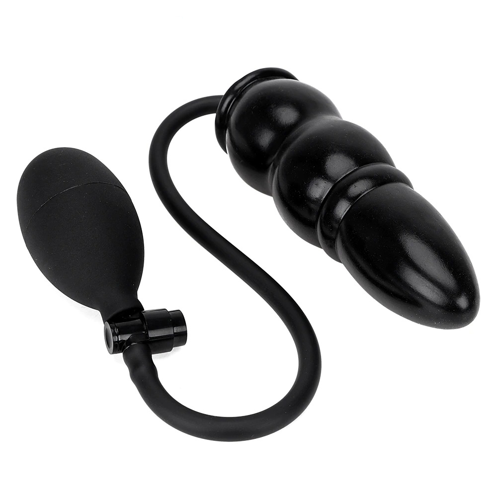 Unisex Inflatable Anal Plug / Expandable Butt Plug With Pump / Anal Dilator Massager for Adult - EVE's SECRETS