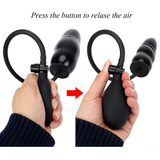Unisex Inflatable Anal Plug / Expandable Butt Plug With Pump / Anal Dilator Massager for Adult - EVE's SECRETS