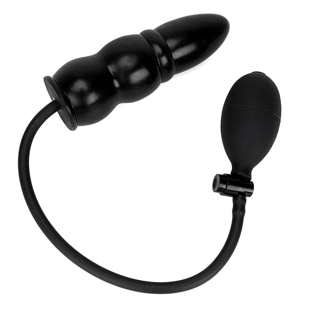 Unisex Inflatable Anal Plug / Expandable Butt Plug With Pump / Anal Dilator Massager for Adult - EVE's SECRETS