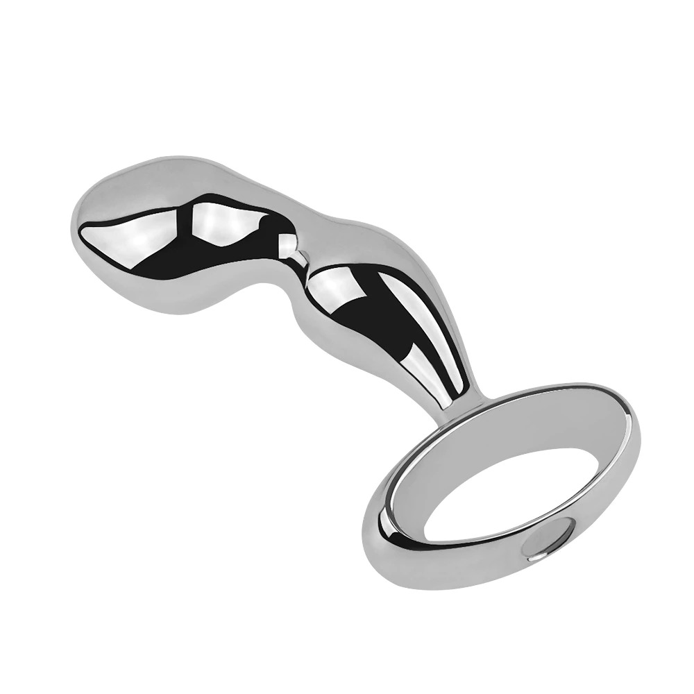 Unisex Metal Anal Butt Toys / Stainless Steel Anal Plug / G-Spot Massager - EVE's SECRETS