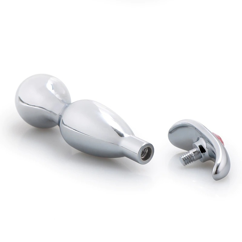Unisex Metal Anal Butt Toys / Stainless Steel Anal Plug / G-Spot Massager - EVE's SECRETS