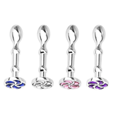 Unisex Metal Anal Sex Toy / Adult Stimulation Prostate Massager / Glass Butt Plug