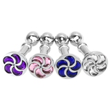 Unisex Metal Anal Sex Toy / Adult Stimulation Prostate Massager / Glass Butt Plug - EVE's SECRETS