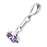 Unisex Metal Anal Sex Toy / Adult Stimulation Prostate Massager / Glass Butt Plug - EVE's SECRETS