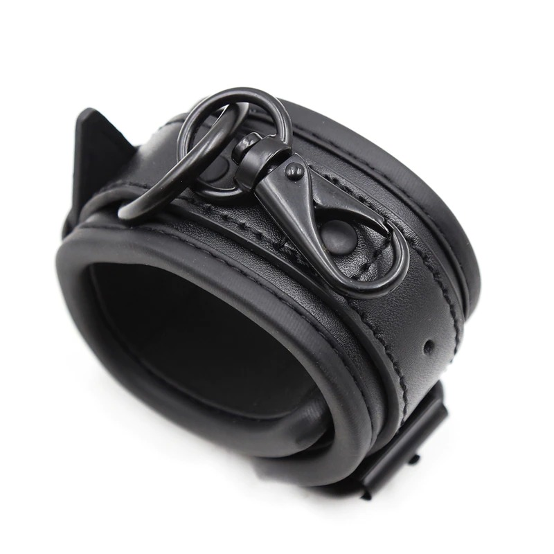 Unisex PU Leather BDSM Handcuffs / Adult Sex Toy / Erotic Handcuffs for Sex Games - EVE's SECRETS