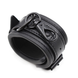 Unisex PU Leather BDSM Handcuffs / Adult Sex Toy / Erotic Handcuffs for Sex Games - EVE's SECRETS