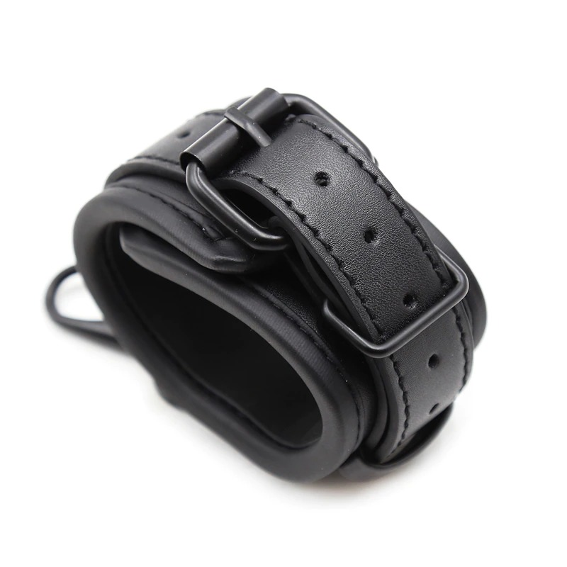 Unisex PU Leather BDSM Handcuffs / Adult Sex Toy / Erotic Handcuffs for Sex Games - EVE's SECRETS