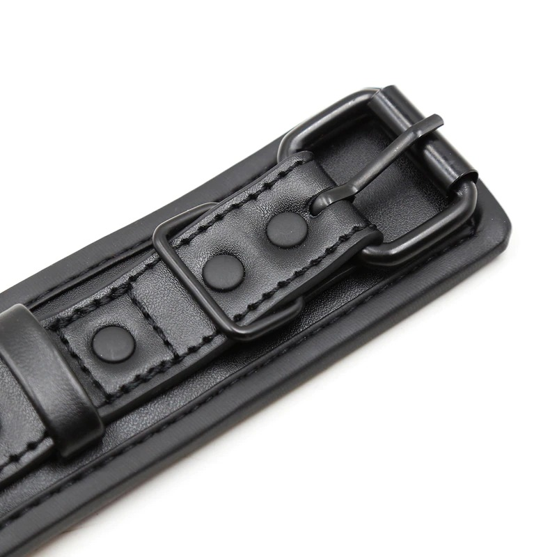 Unisex PU Leather BDSM Handcuffs / Adult Sex Toy / Erotic Handcuffs for Sex Games - EVE's SECRETS