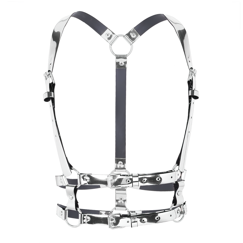 Unisex Punk Festival PU Leather Body Bondage Belt / Sexy Harness for Women and Men - EVE's SECRETS