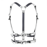 Unisex Punk Festival PU Leather Body Bondage Belt / Sexy Harness for Women and Men - EVE's SECRETS