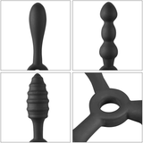 Unisex Silicone Anal Butt Plug / Prostate Stimulator for Male / Ladies Vaginal Massager - EVE's SECRETS