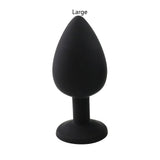 Unisex Silicone Butt Plug / Anal Plugs Sex Stopper in 3 Different Sizes / Adult Anal Trainer - EVE's SECRETS