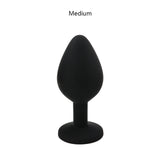 Unisex Silicone Butt Plug / Anal Plugs Sex Stopper in 3 Different Sizes / Adult Anal Trainer - EVE's SECRETS