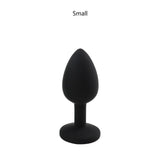 Unisex Silicone Butt Plug / Anal Plugs Sex Stopper in 3 Different Sizes / Adult Anal Trainer - EVE's SECRETS