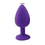 Unisex Silicone Butt Plug / Anal Plugs Sex Stopper in 3 Different Sizes / Adult Anal Trainer - EVE's SECRETS