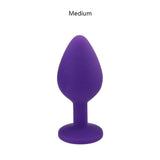 Unisex Silicone Butt Plug / Anal Plugs Sex Stopper in 3 Different Sizes / Adult Anal Trainer - EVE's SECRETS