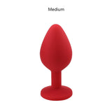 Unisex Silicone Butt Plug / Anal Plugs Sex Stopper in 3 Different Sizes / Adult Anal Trainer - EVE's SECRETS