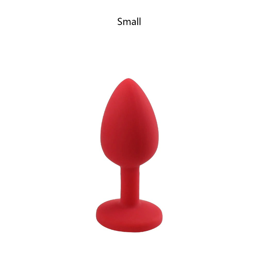 Unisex Silicone Butt Plug / Anal Plugs Sex Stopper in 3 Different Sizes / Adult Anal Trainer - EVE's SECRETS