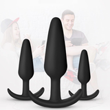 Unisex Silicone Butt Plug Set for Adult / Erotic Sex Toy Anal Plug - EVE's SECRETS