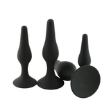 Unisex Silikon Butt Plug Set für Erwachsene / Erotik Sexspielzeug Analplug
