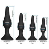 Unisex Silicone Butt Plug Set for Adult / Erotic Sex Toy Anal Plug - EVE's SECRETS
