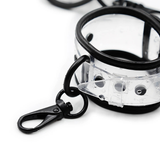 Unisex Transparent BDSM Set for Couples / Adjustable Collar With Chain / Adult Sex Toys - EVE's SECRETS
