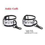 Unisex Transparent BDSM Set for Couples / Adjustable Collar With Chain / Adult Sex Toys - EVE's SECRETS