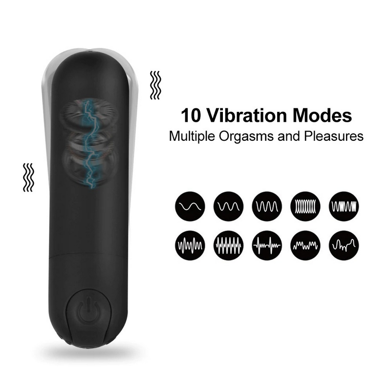 USB Charge Powerful Mini Bullet Vibrator / Women's Clitoral G-Spot Stimulator - EVE's SECRETS