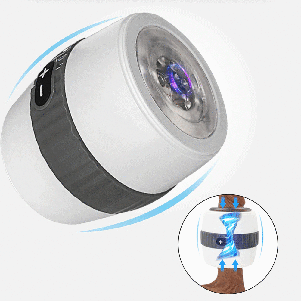 USB Rechargeable Male Masturbation Cup / Men's Glans Stimulator / Penis Vibrator - EVE's SECRETS