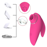 Vacuum Suction Stimulator / Clitoral and Nipples Sucking Vibrator for Women - EVE's SECRETS