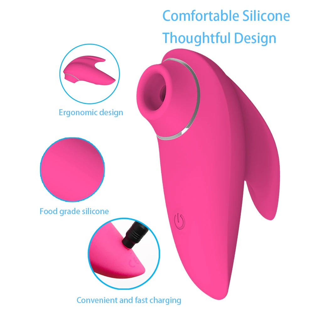 Vacuum Suction Stimulator / Clitoral and Nipples Sucking Vibrator for Women - EVE's SECRETS