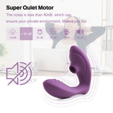Vagina Sucking Vibrator for Women / Clitoris Stimulate Double Vibration with 10 Speeds - EVE's SECRETS