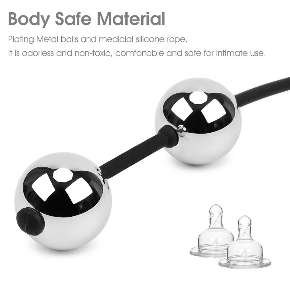 Vagina Tightening Metal Balls with Puller / Ben Wa Balls / Sex Toys for Women - EVE's SECRETS