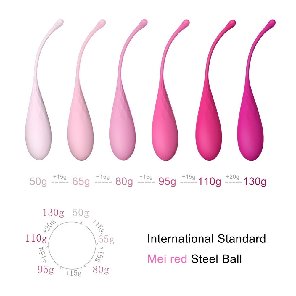 Vaginal Sex Kegel Balls / Adult Sex Toys For Women / Silicone Vagina Trainer - EVE's SECRETS