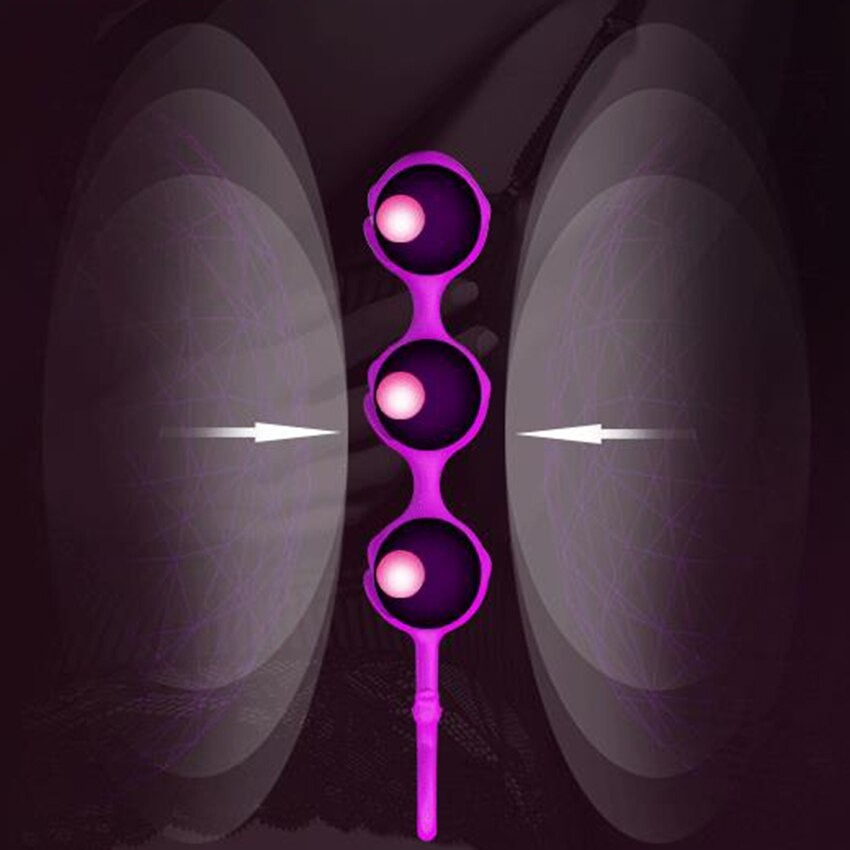 Vaginal Tighten Silicone Ben Wa Balls / Balls Kegel for Vagina / Sex Toys for Ladies - EVE's SECRETS