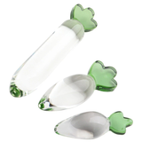 Vegetable Style Anal Plug / Unisex Glass Sex Toys For Vaginal And Prostate Masturbation - EVE's SECRETS