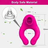 Vibrating Cock Rings For Men / Ejaculation Delay Dick Enlarger / Sex Toys For Couples - EVE's SECRETS