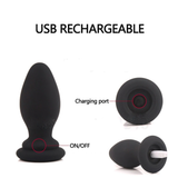 Vibrating Fox Tail with Wireless Remote / Anal Plug Vibratorfor Women / Adult Silicone Sex Toy - EVE's SECRETS