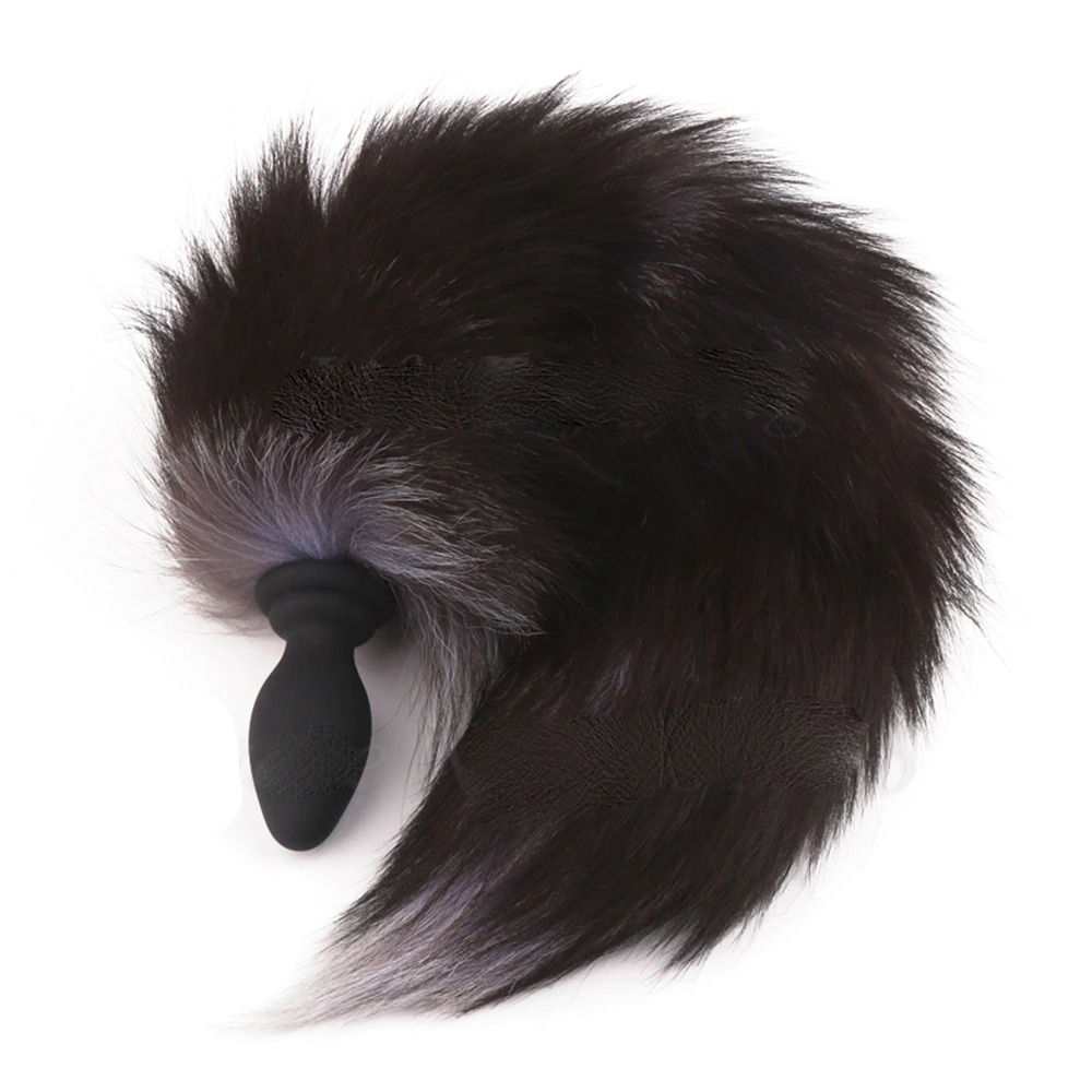 Vibrating Fox Tail with Wireless Remote / Anal Plug Vibratorfor Women / Adult Silicone Sex Toy - EVE's SECRETS